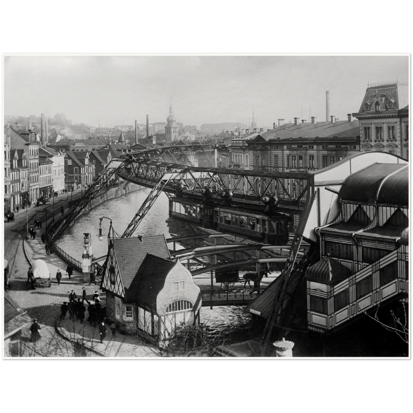 Historische Ansicht Wuppertaler um 1913
