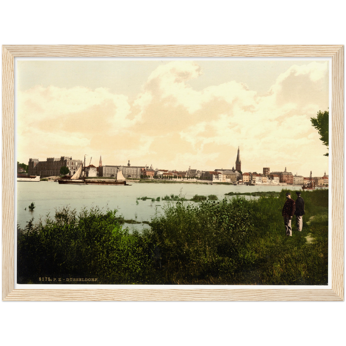 Historische Ansicht Düsseldorf um 1895