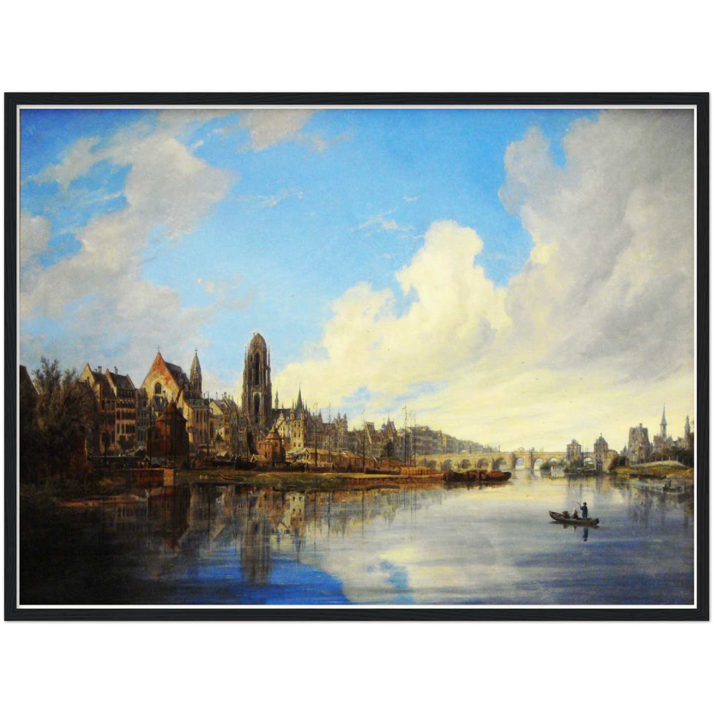 Historische Ansicht Frankfurt um 1831