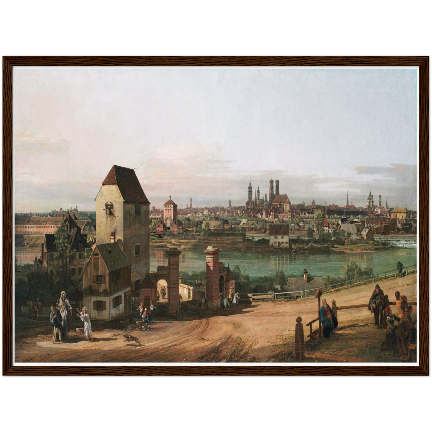 Historische Ansicht München um 1761