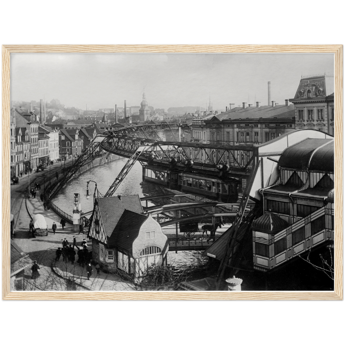 Historische Ansicht Wuppertaler um 1913