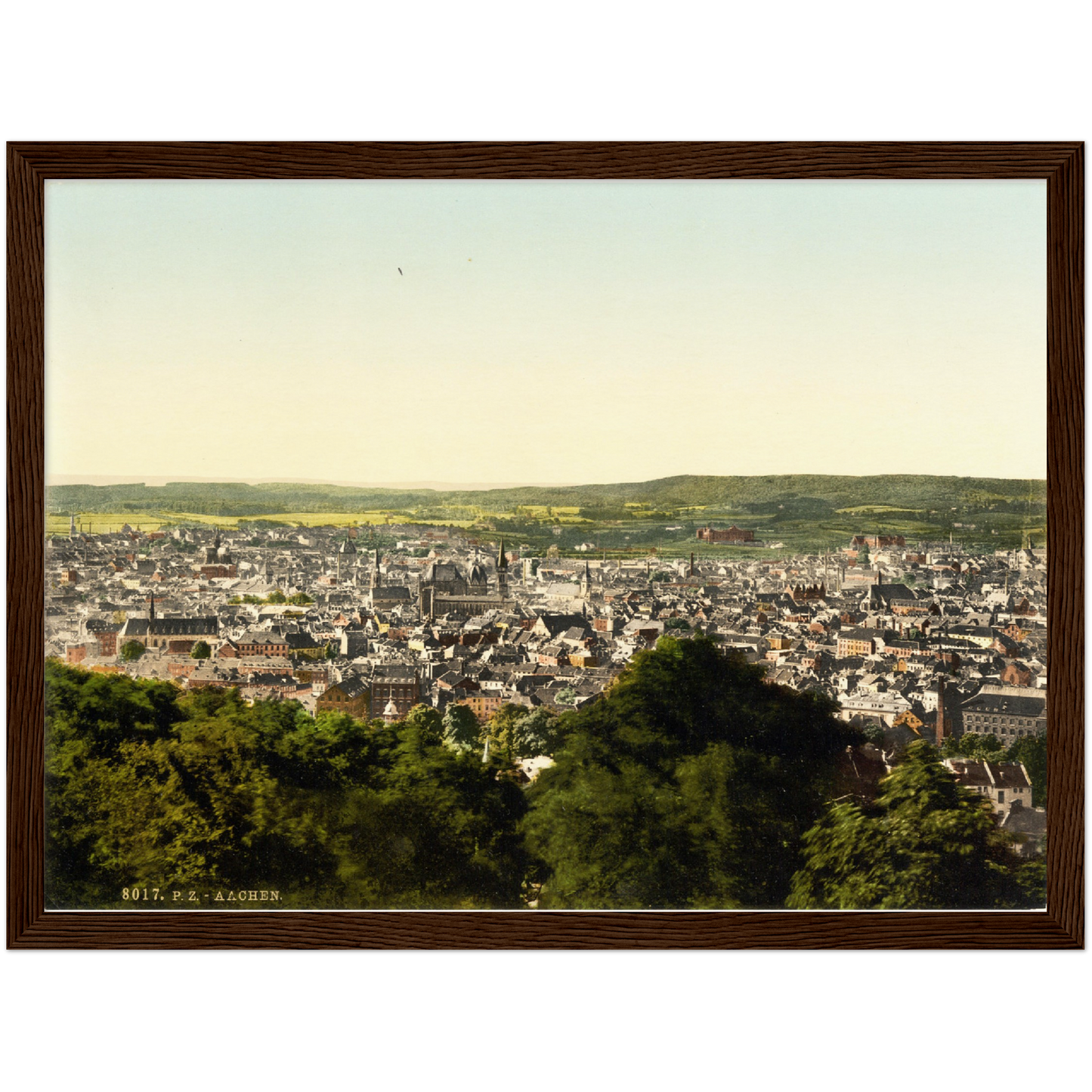 Historische Ansicht Aachen um 1895