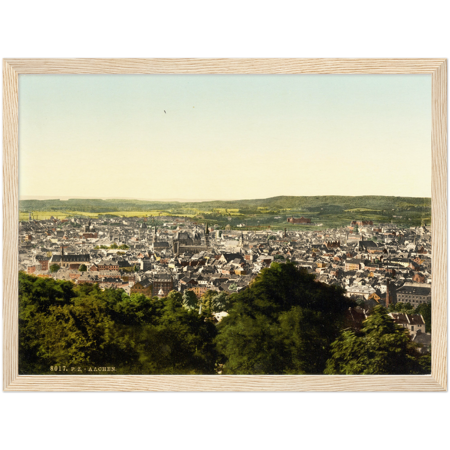 Historische Ansicht Aachen um 1895