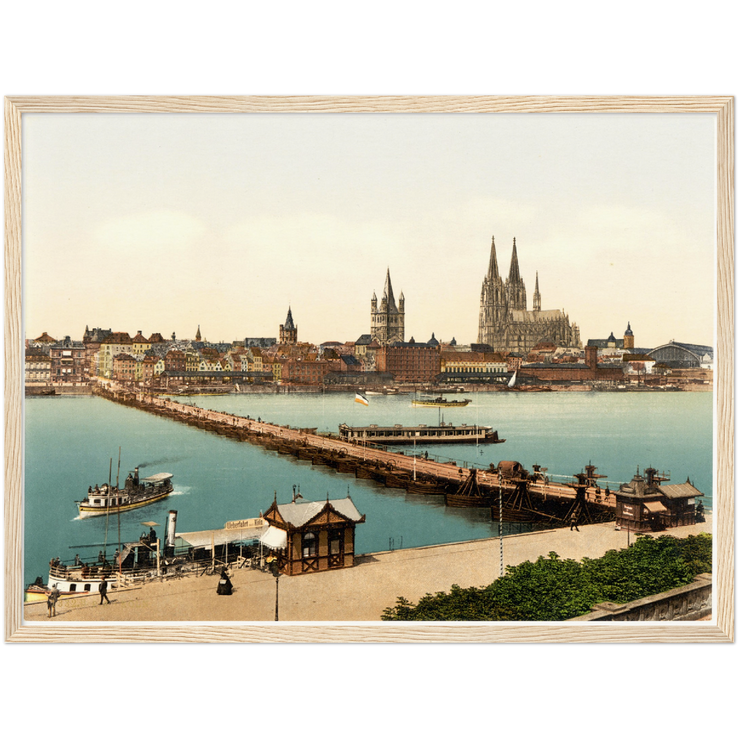 Historische Ansicht Köln um 1895