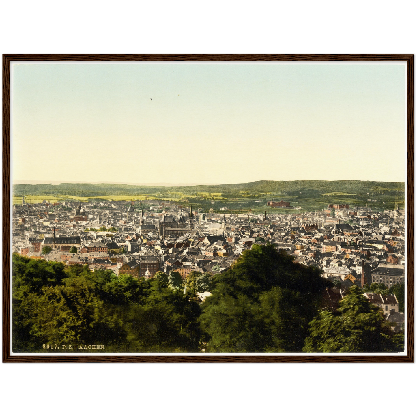 Historische Ansicht Aachen um 1895