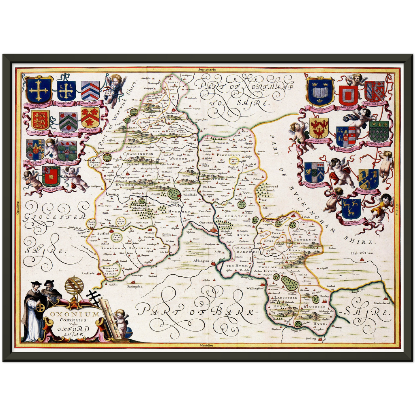 Historical city map Test product horizontal 3 sizes