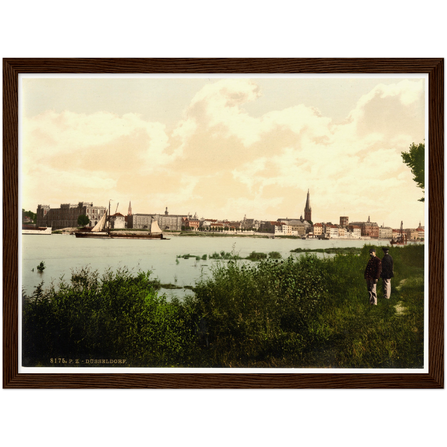 Historische Ansicht Düsseldorf um 1895