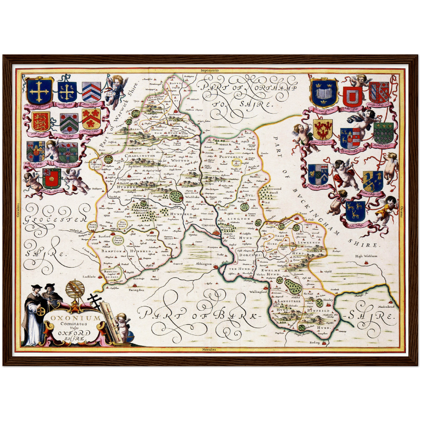 Historical city map Test product horizontal 3 sizes
