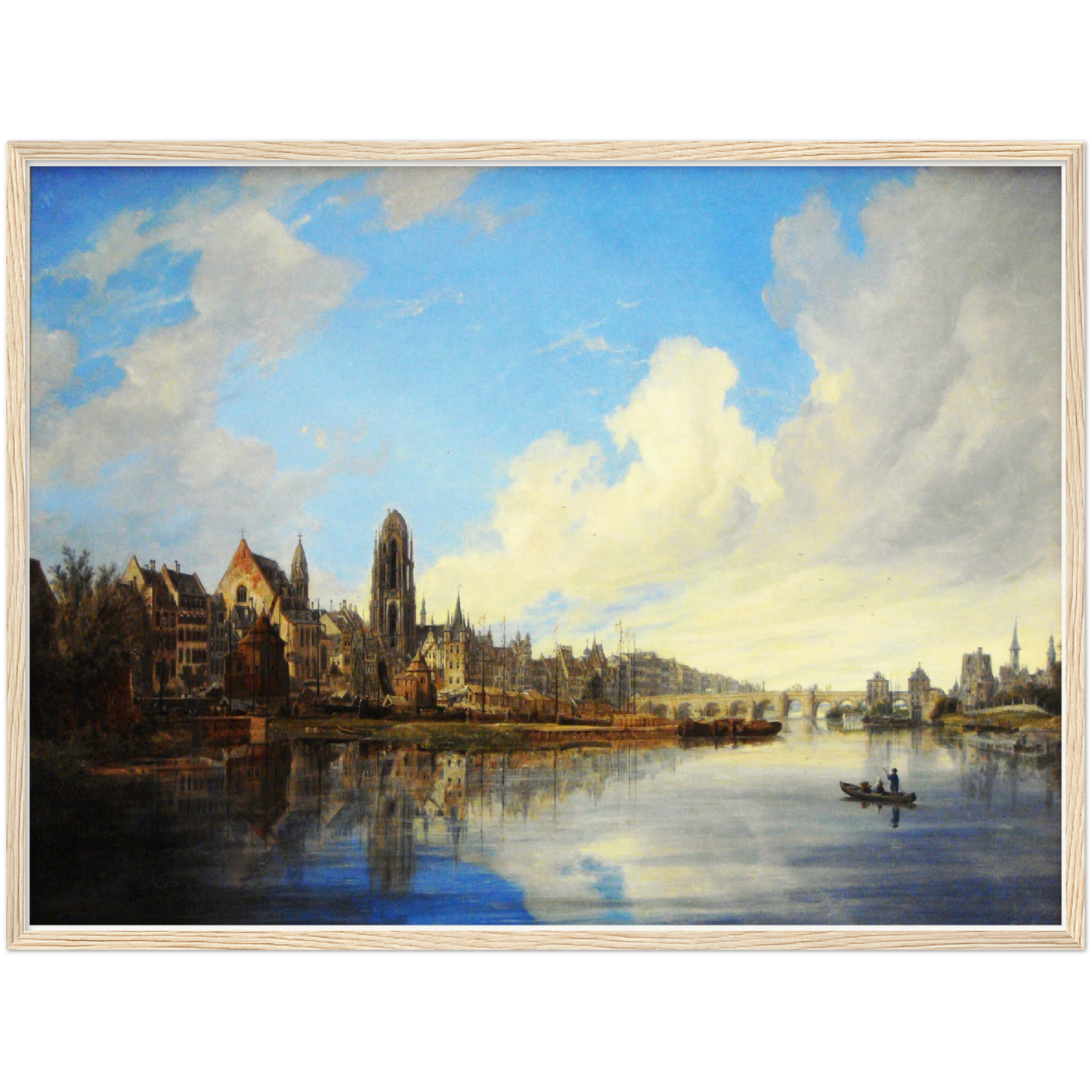 Historische Ansicht Frankfurt um 1831