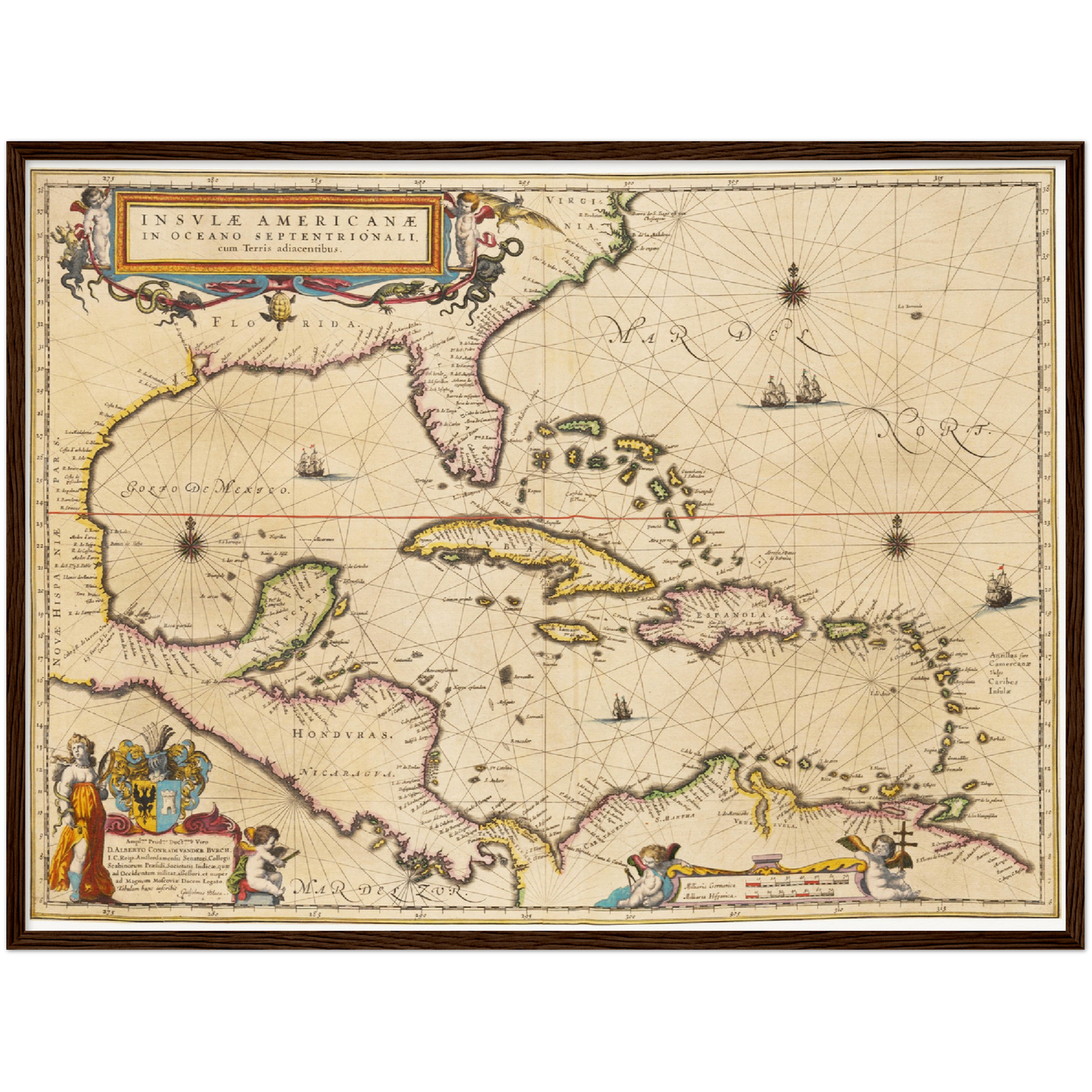 Historical city map Test product horizontal 3 sizes