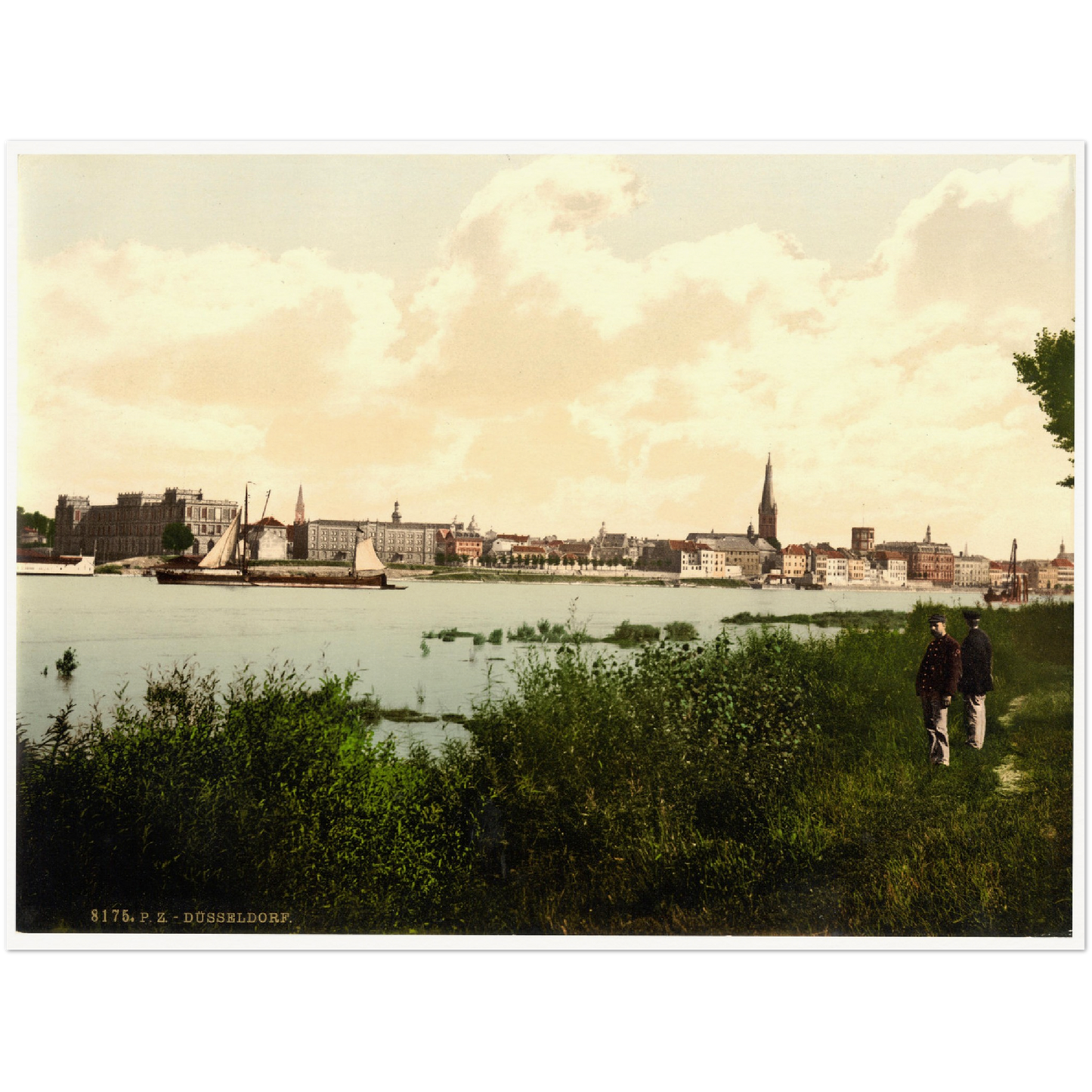 Historische Ansicht Düsseldorf um 1895