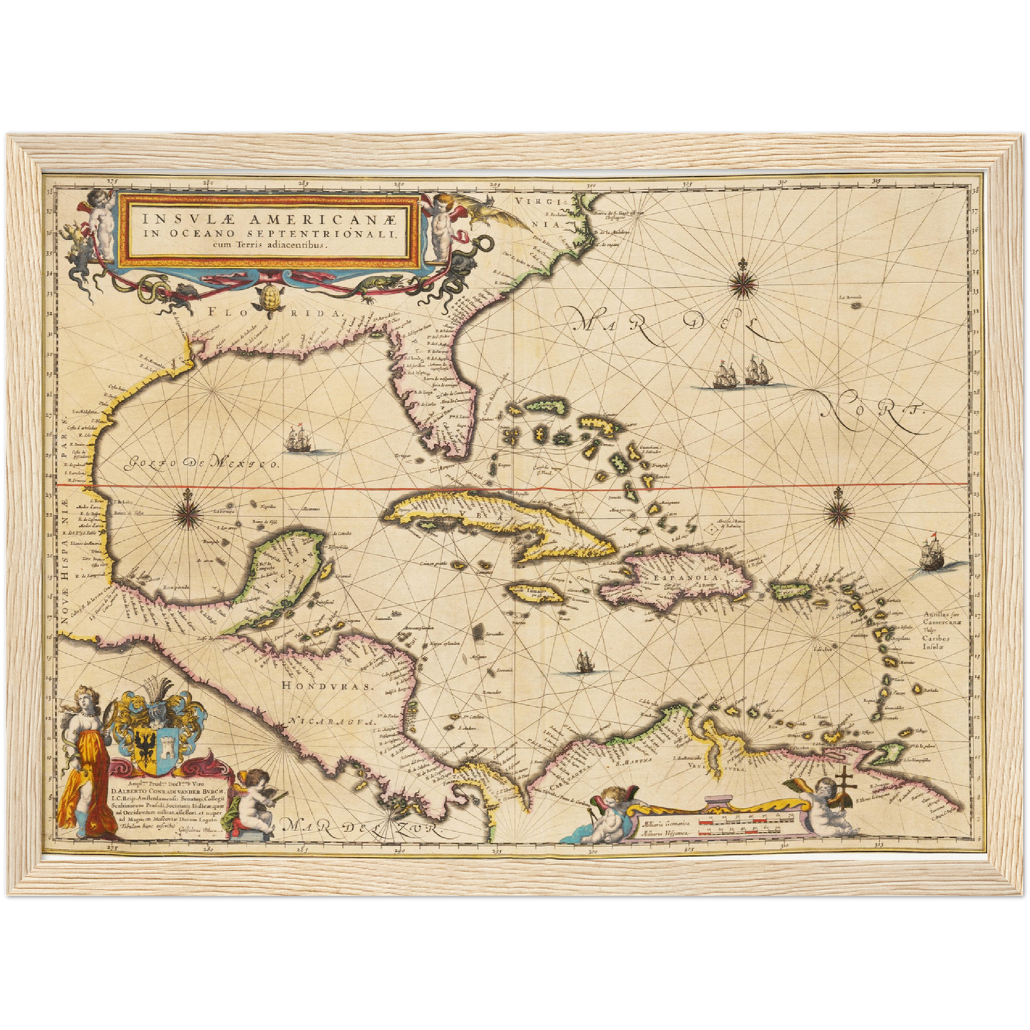 Historical city map Test product horizontal 3 sizes