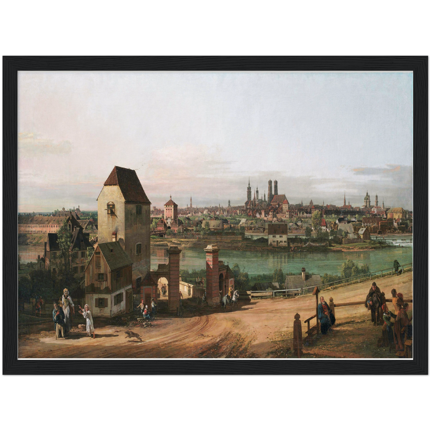 Historische Ansicht München um 1761