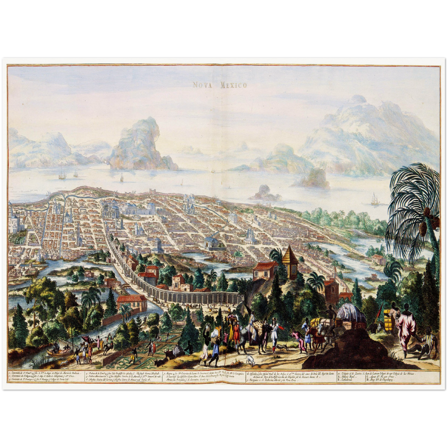 Historical city map Test product horizontal 3 sizes