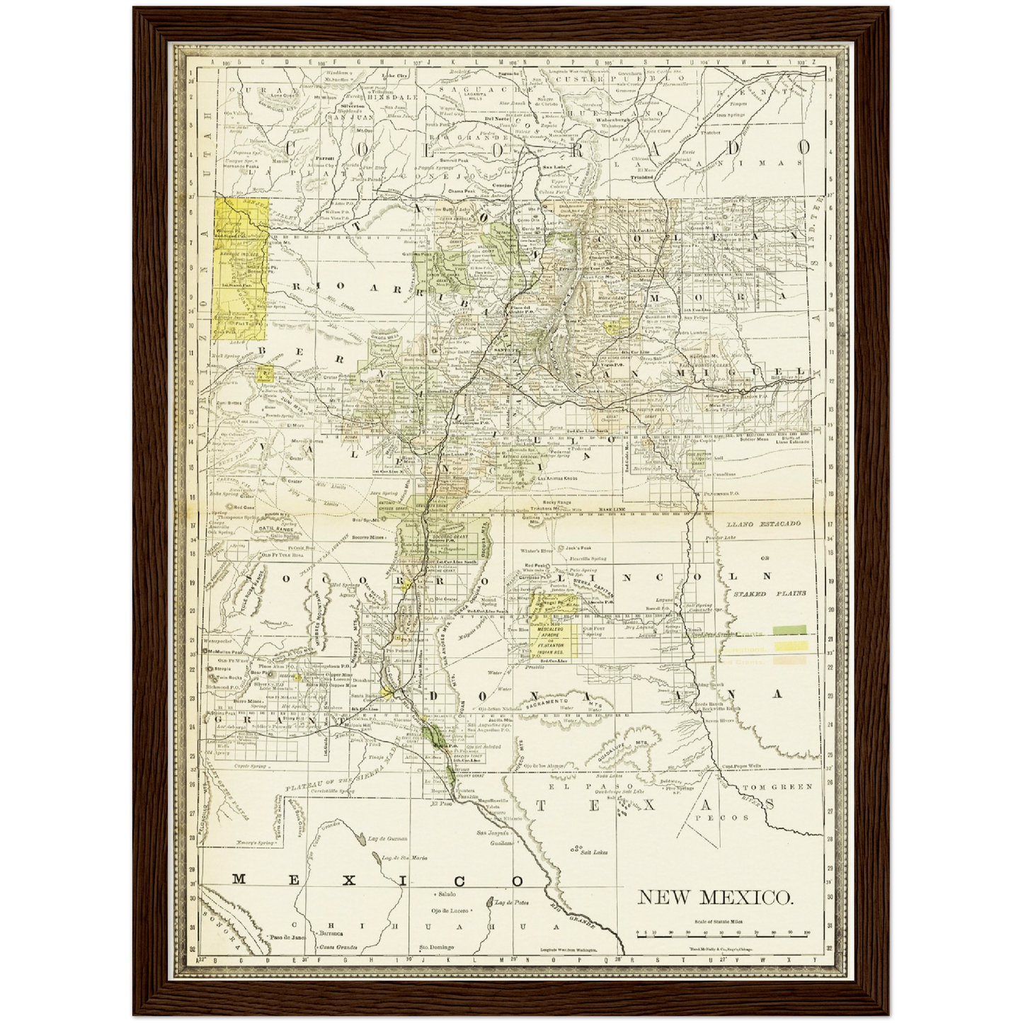 Historical city map Test product horizontal 3 sizes