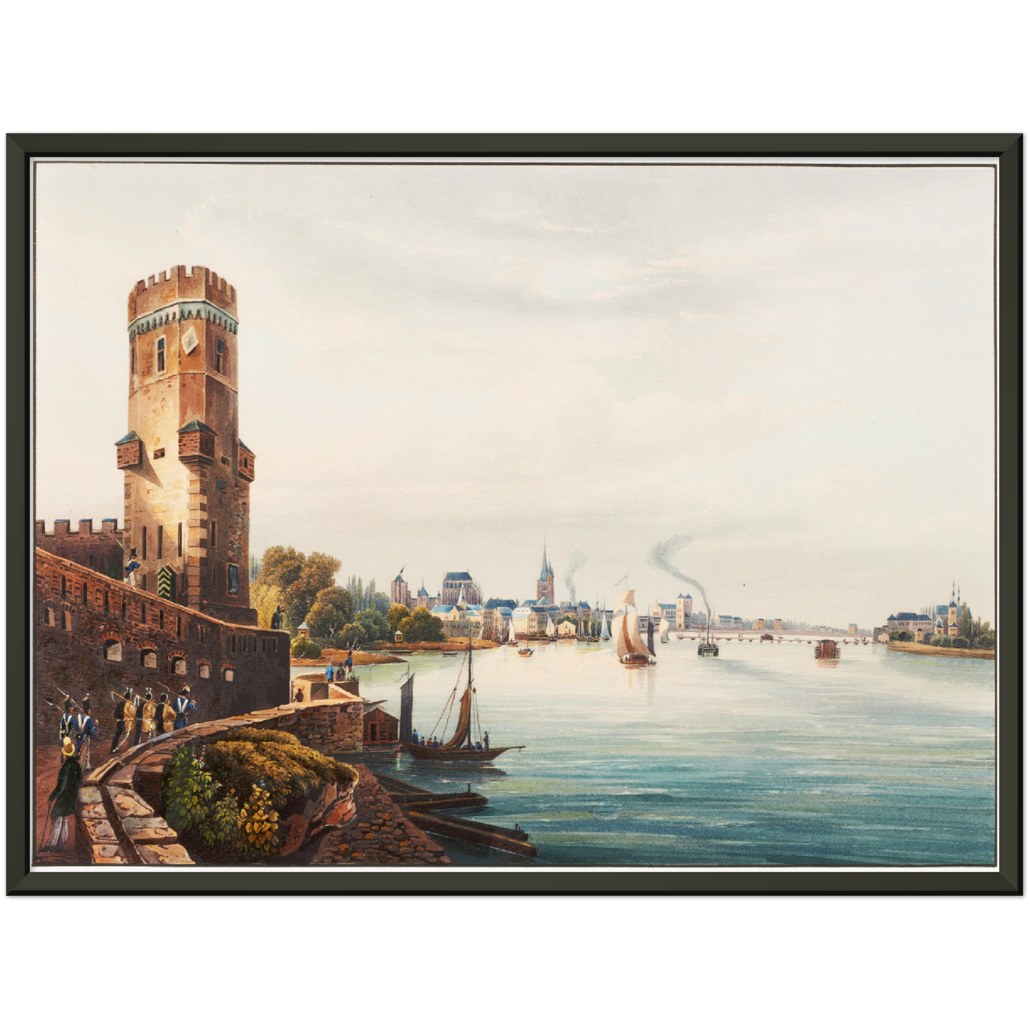 Historische Ansicht Köln um 1800