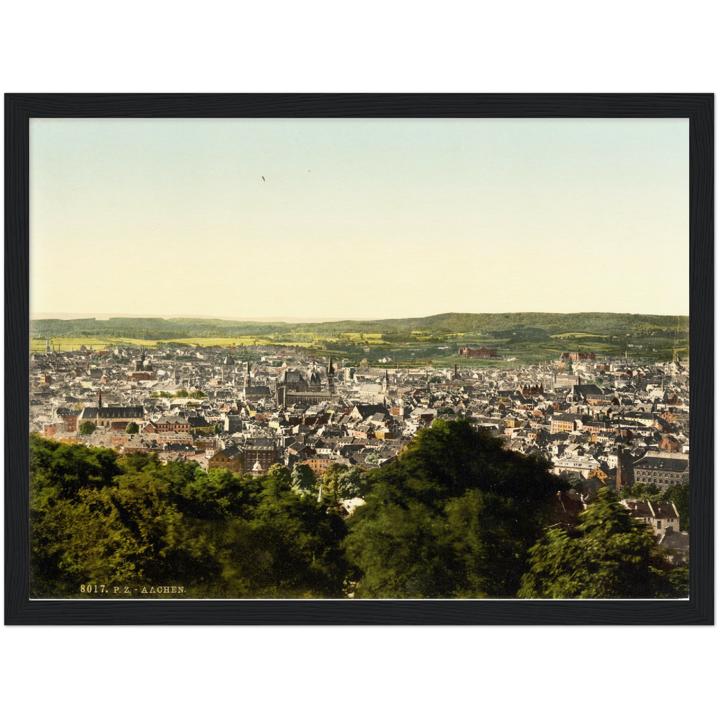 Historische Ansicht Aachen um 1895