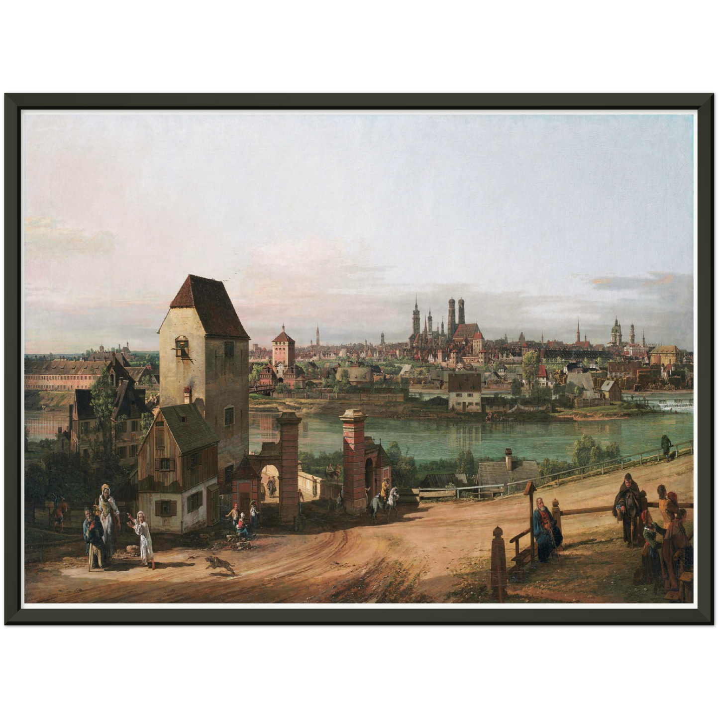 Historische Ansicht München um 1761