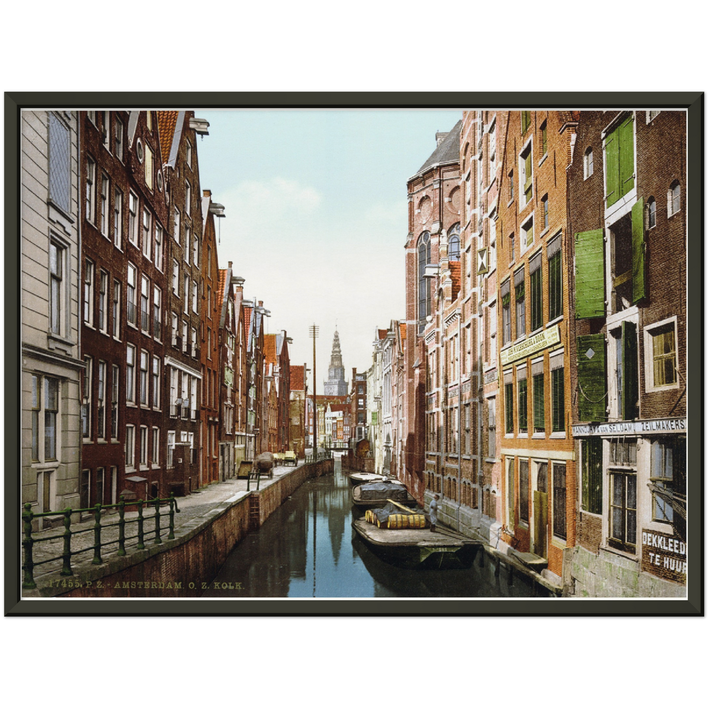 Historische Ansicht Amsterdam um 1895