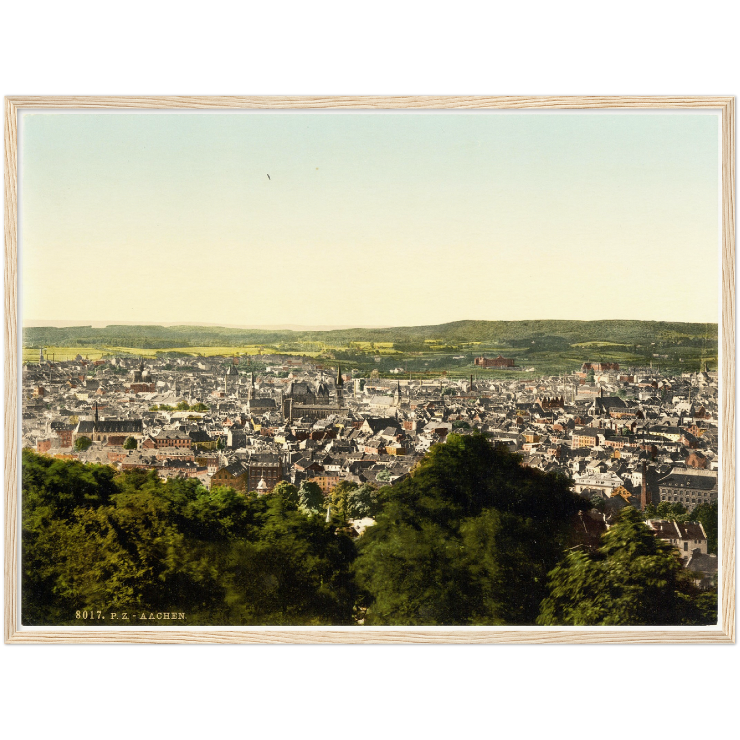Historische Ansicht Aachen um 1895
