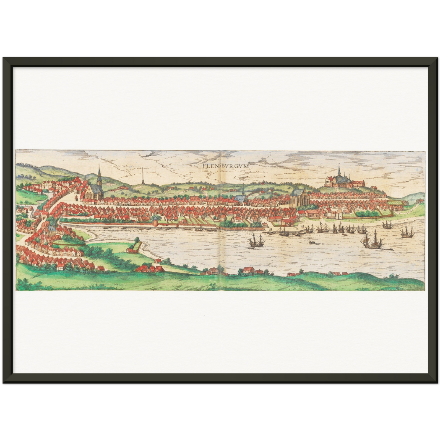 Flensburg um 1592