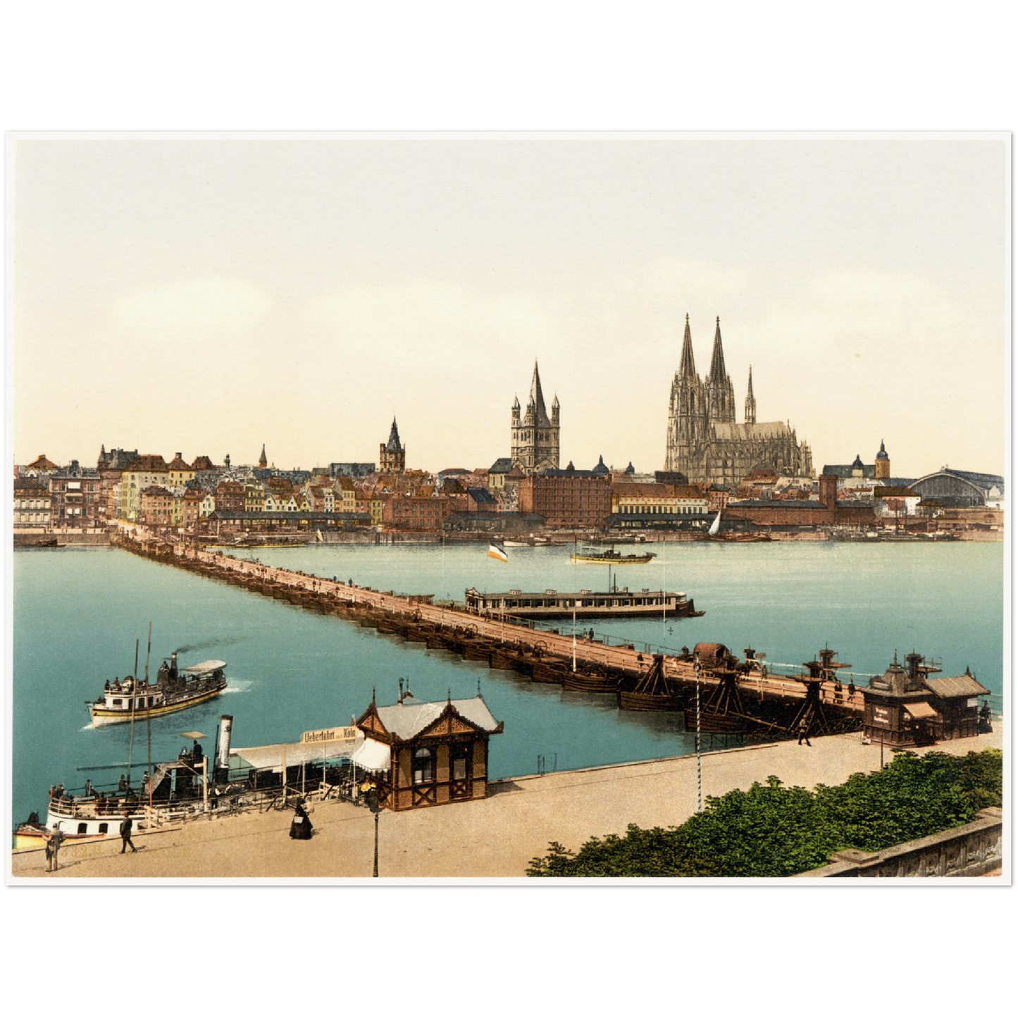 Historische Ansicht Köln um 1895