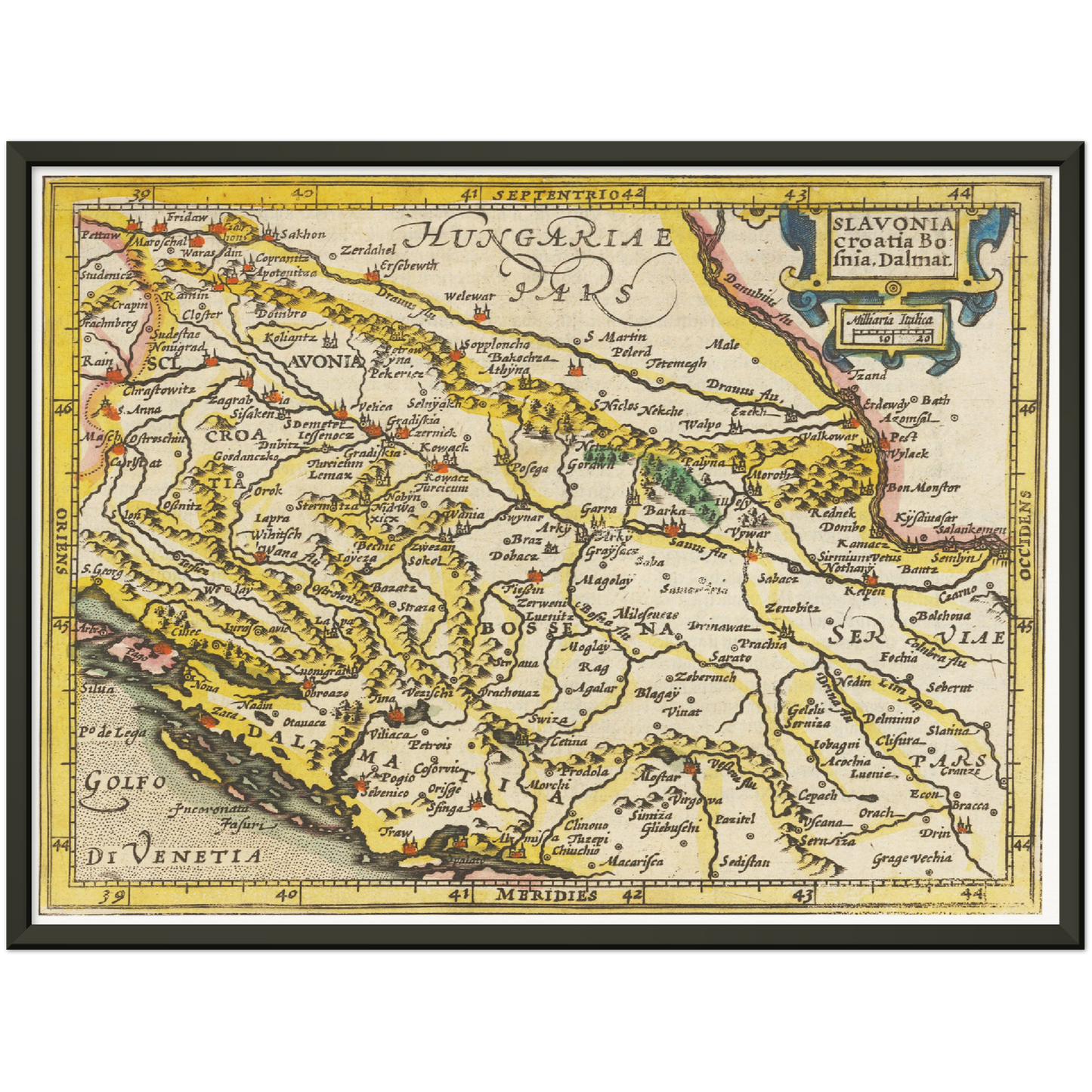 Balkan um 1609