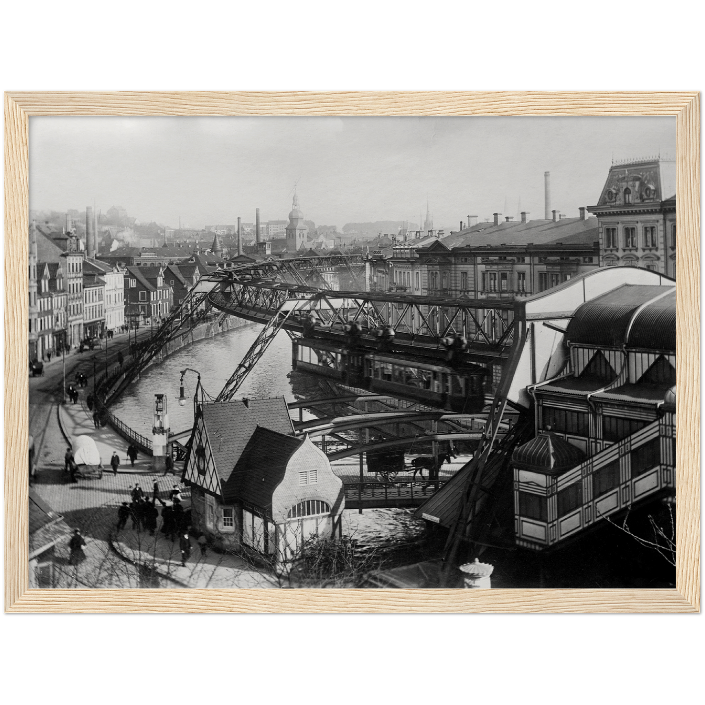 Historische Ansicht Wuppertaler um 1913