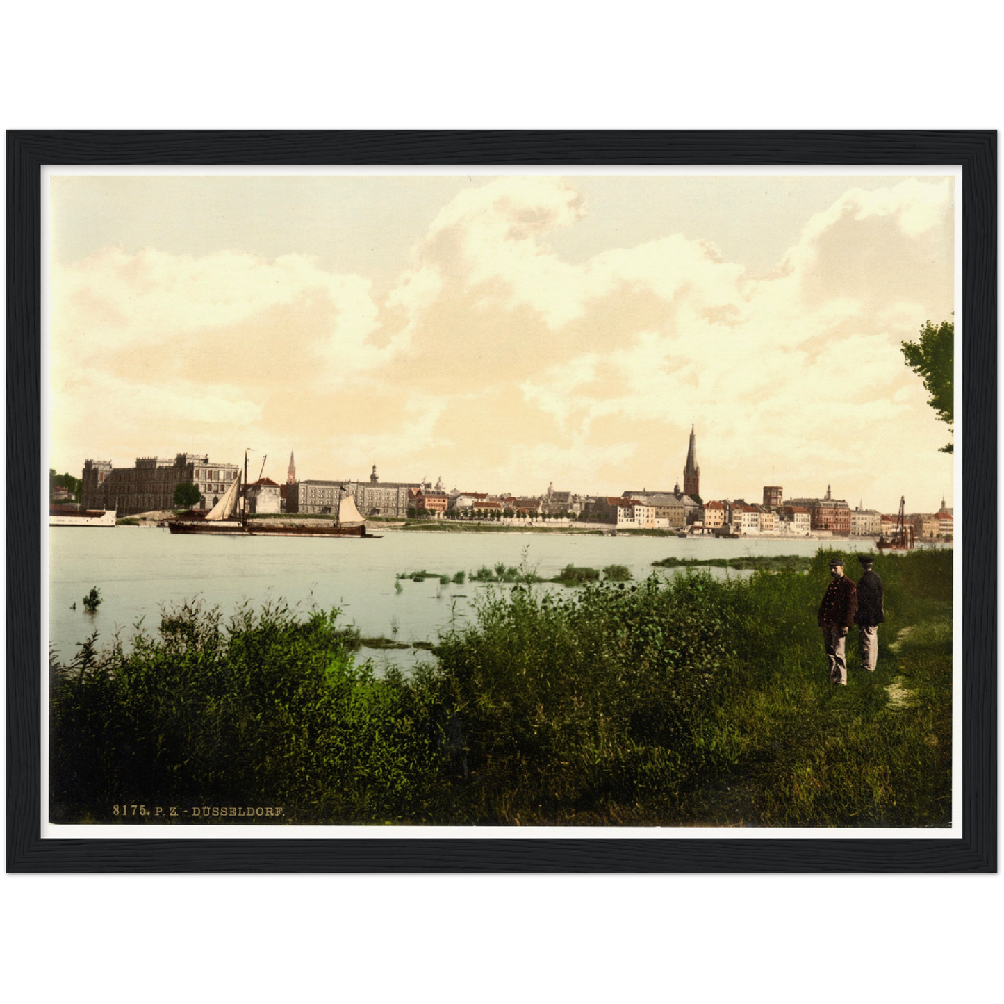 Historische Ansicht Düsseldorf um 1895