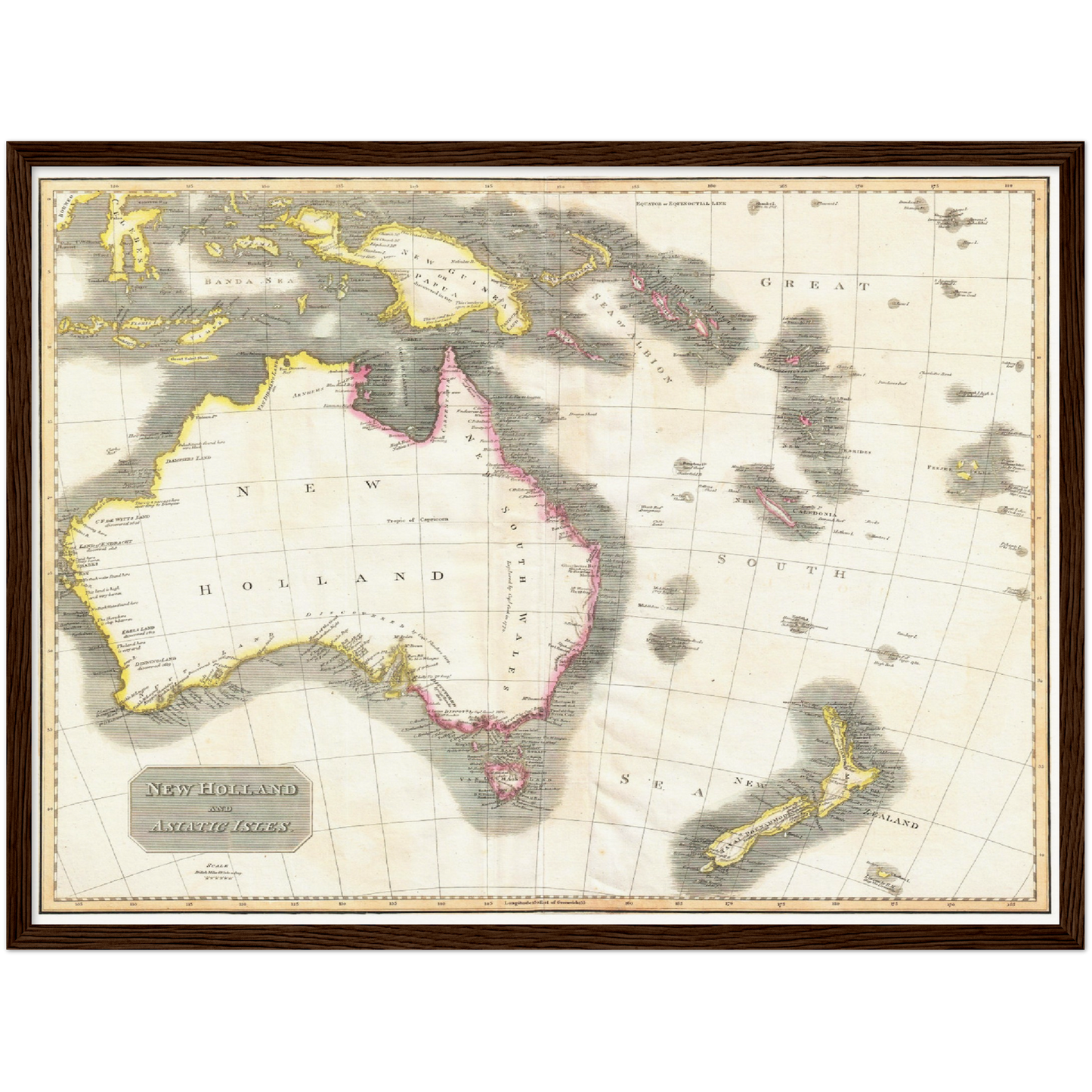Historical city map Test product horizontal 3 sizes