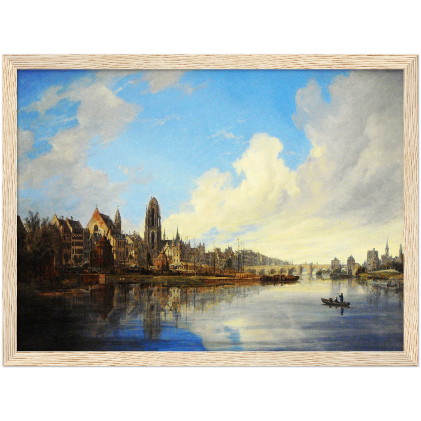 Historische Ansicht Frankfurt um 1831
