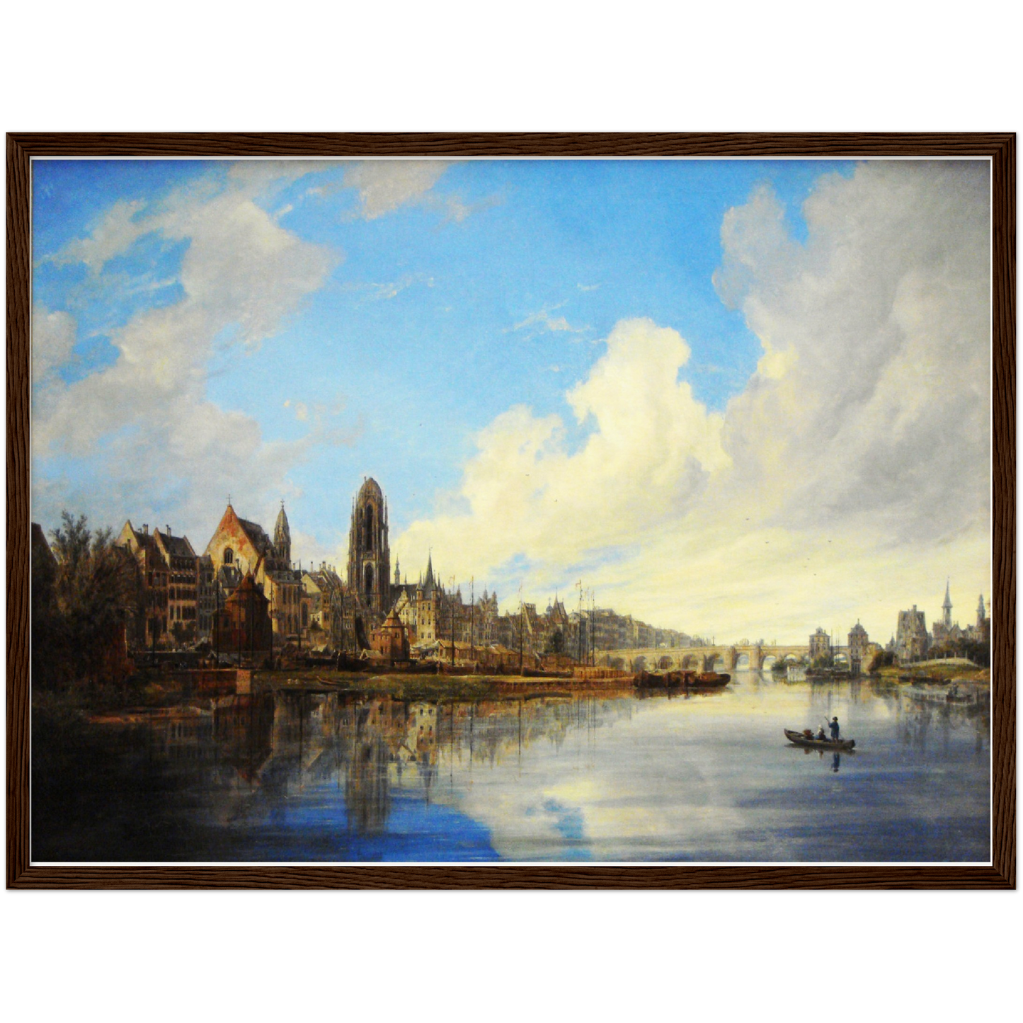 Historische Ansicht Frankfurt um 1831