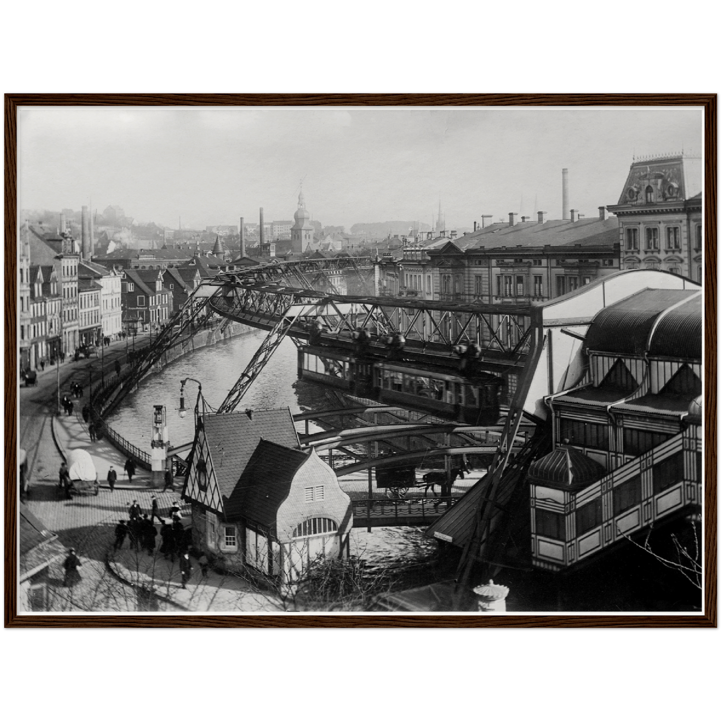 Historische Ansicht Wuppertaler um 1913