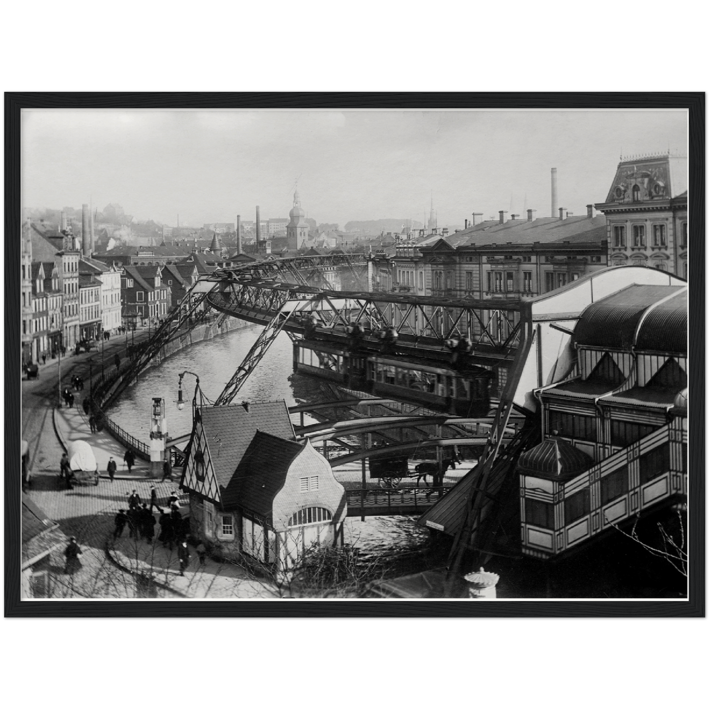 Historische Ansicht Wuppertaler um 1913