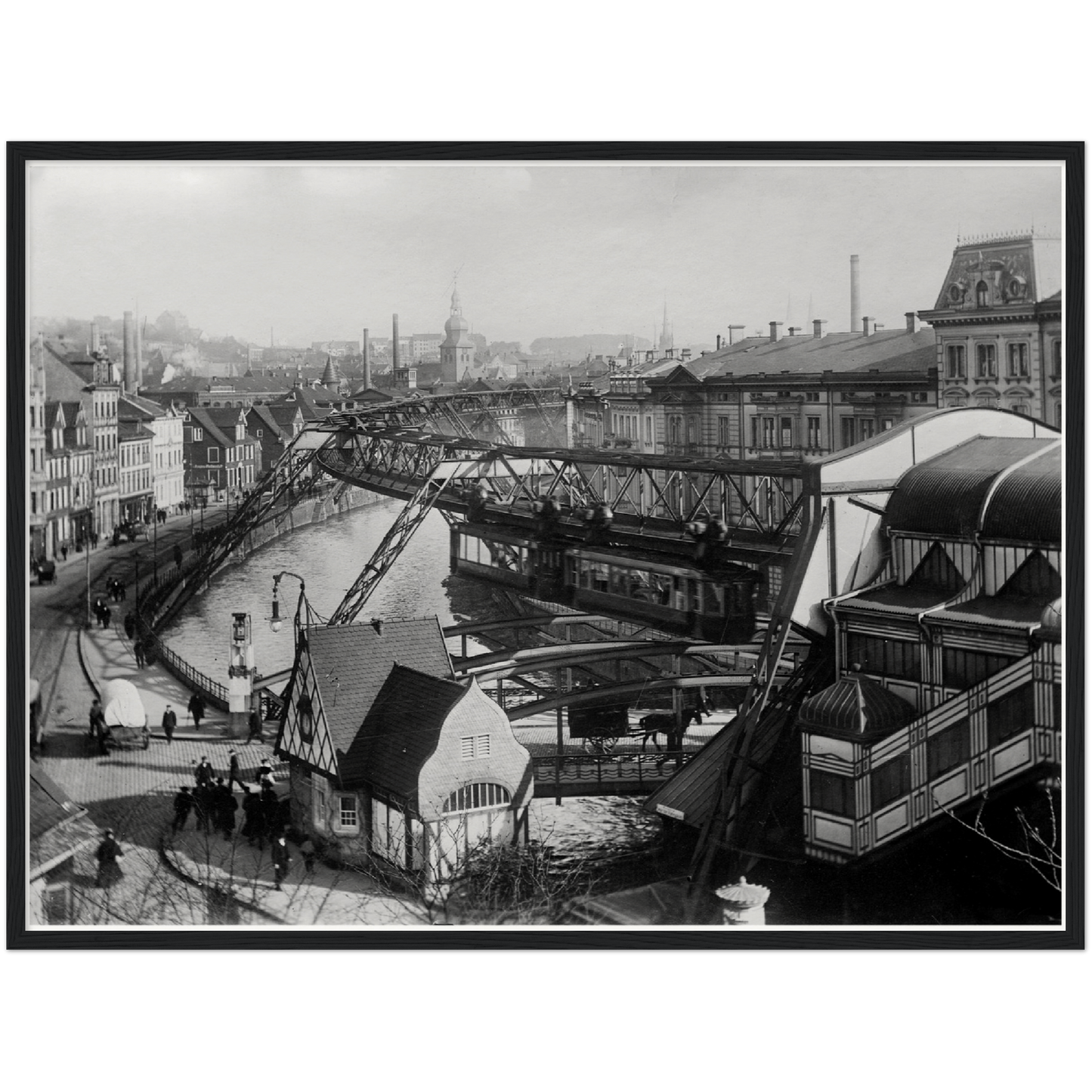 Historische Ansicht Wuppertaler um 1913