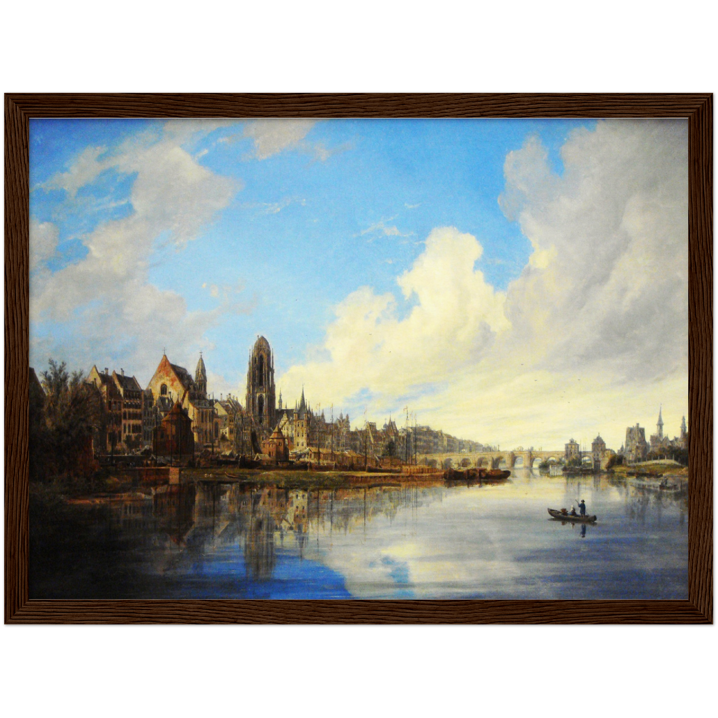 Historische Ansicht Frankfurt um 1831