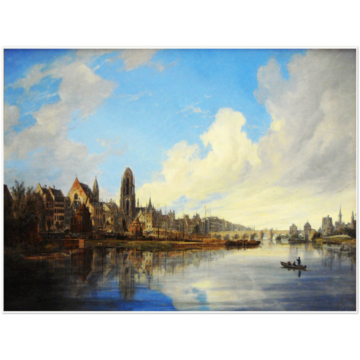 Historische Ansicht Frankfurt um 1831