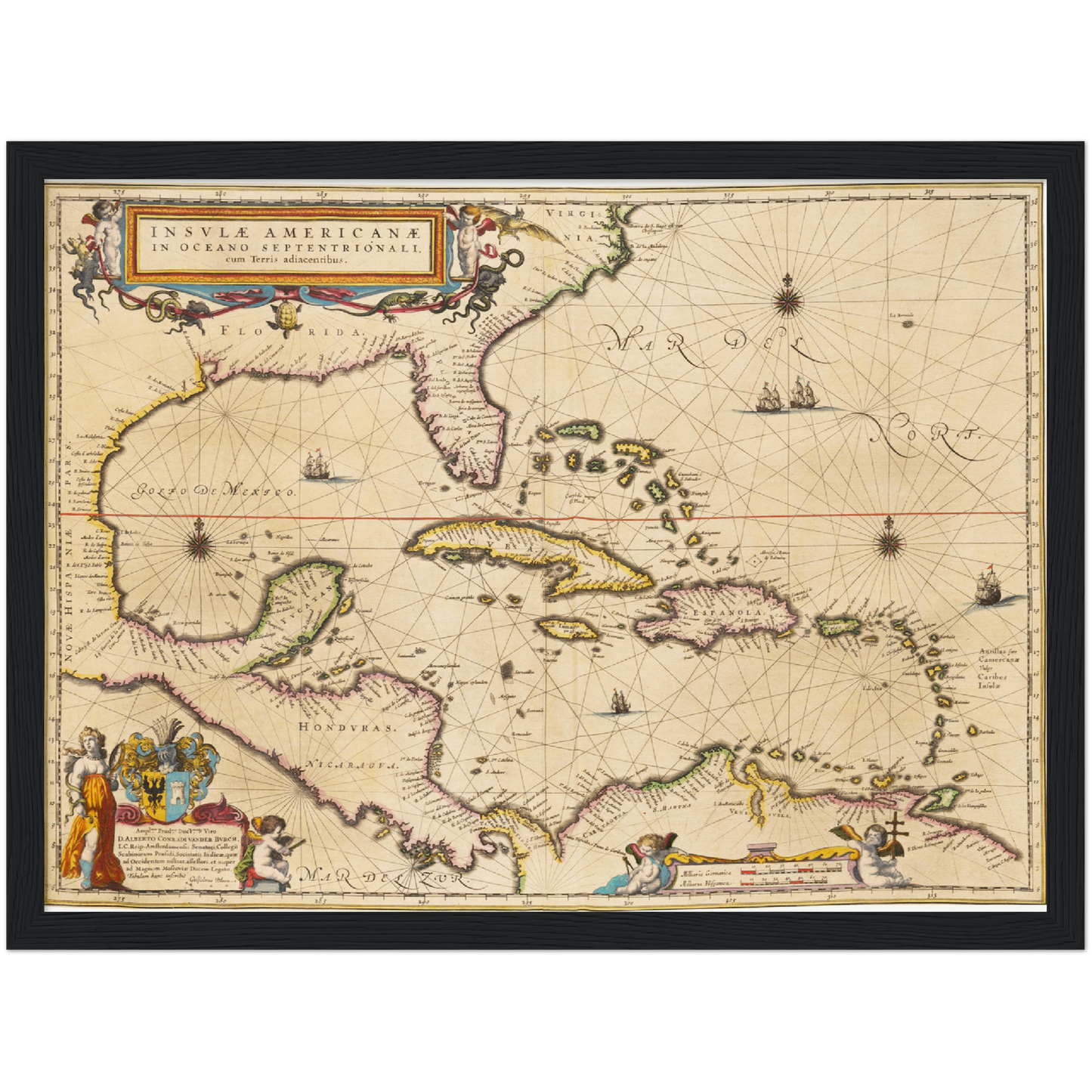 Historical city map Test product horizontal 3 sizes