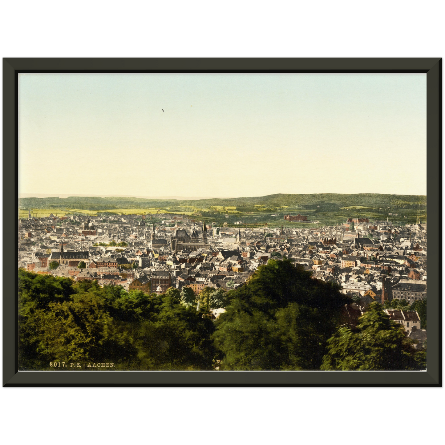 Historische Ansicht Aachen um 1895
