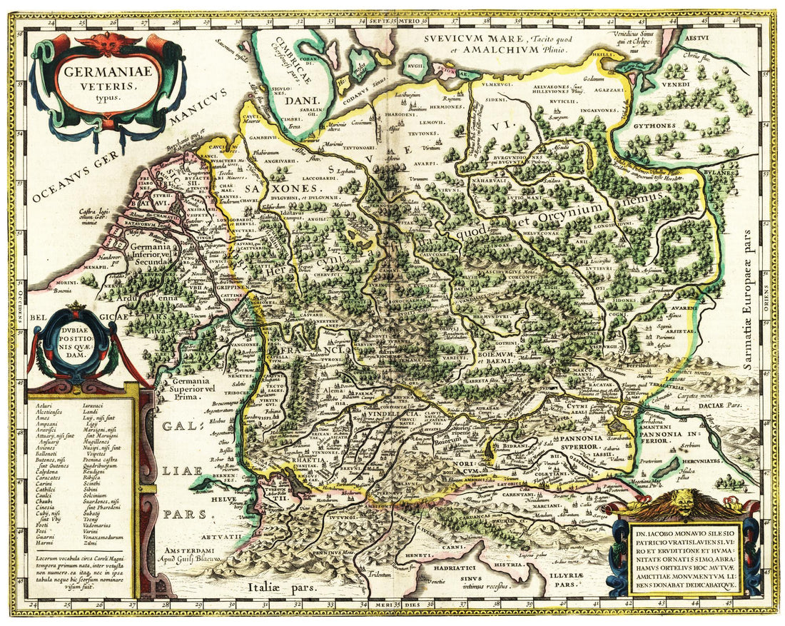 Kartengeschichte Teil 4: Das historische Germanien