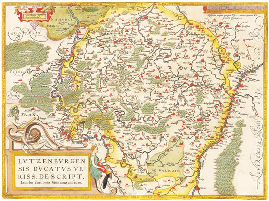 Kartengeschichten Teil 13 - Luxemburg um 1609