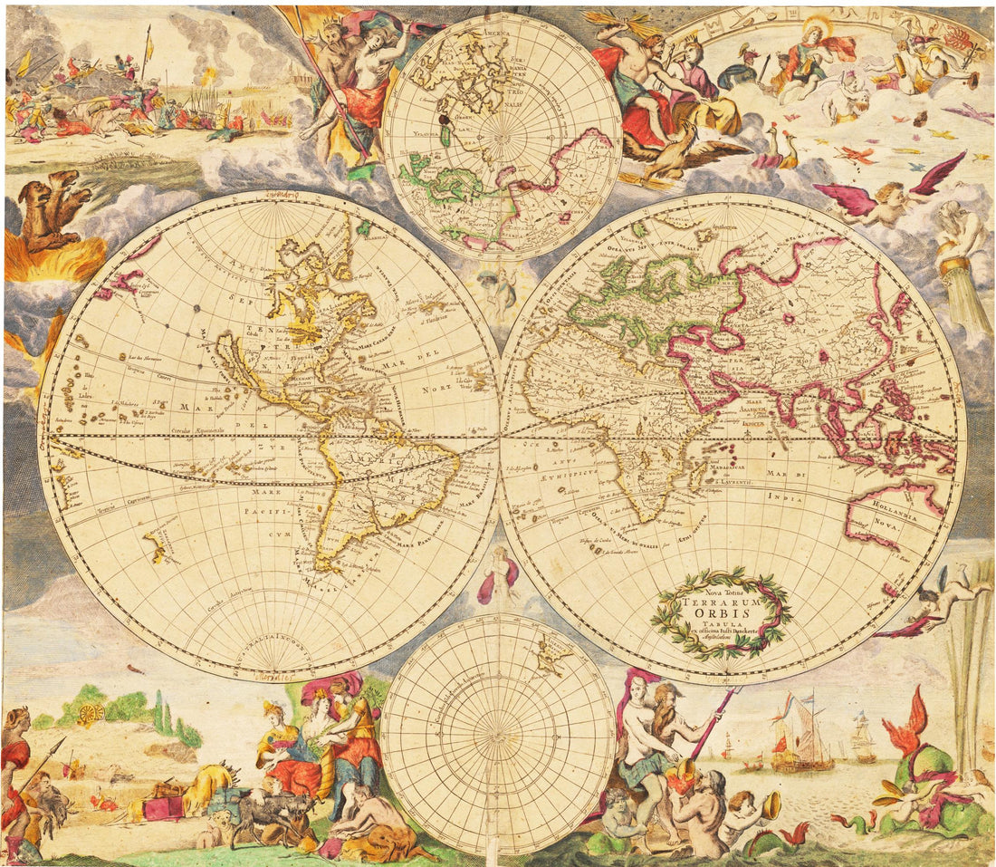 Die Geschichte der Kartographie oder die Evolution der Landkarte