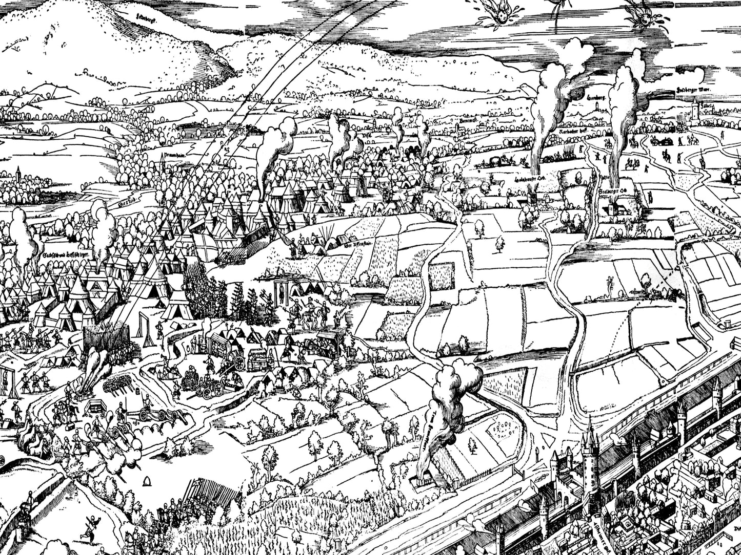 Frankfurt Belagerung um 1552