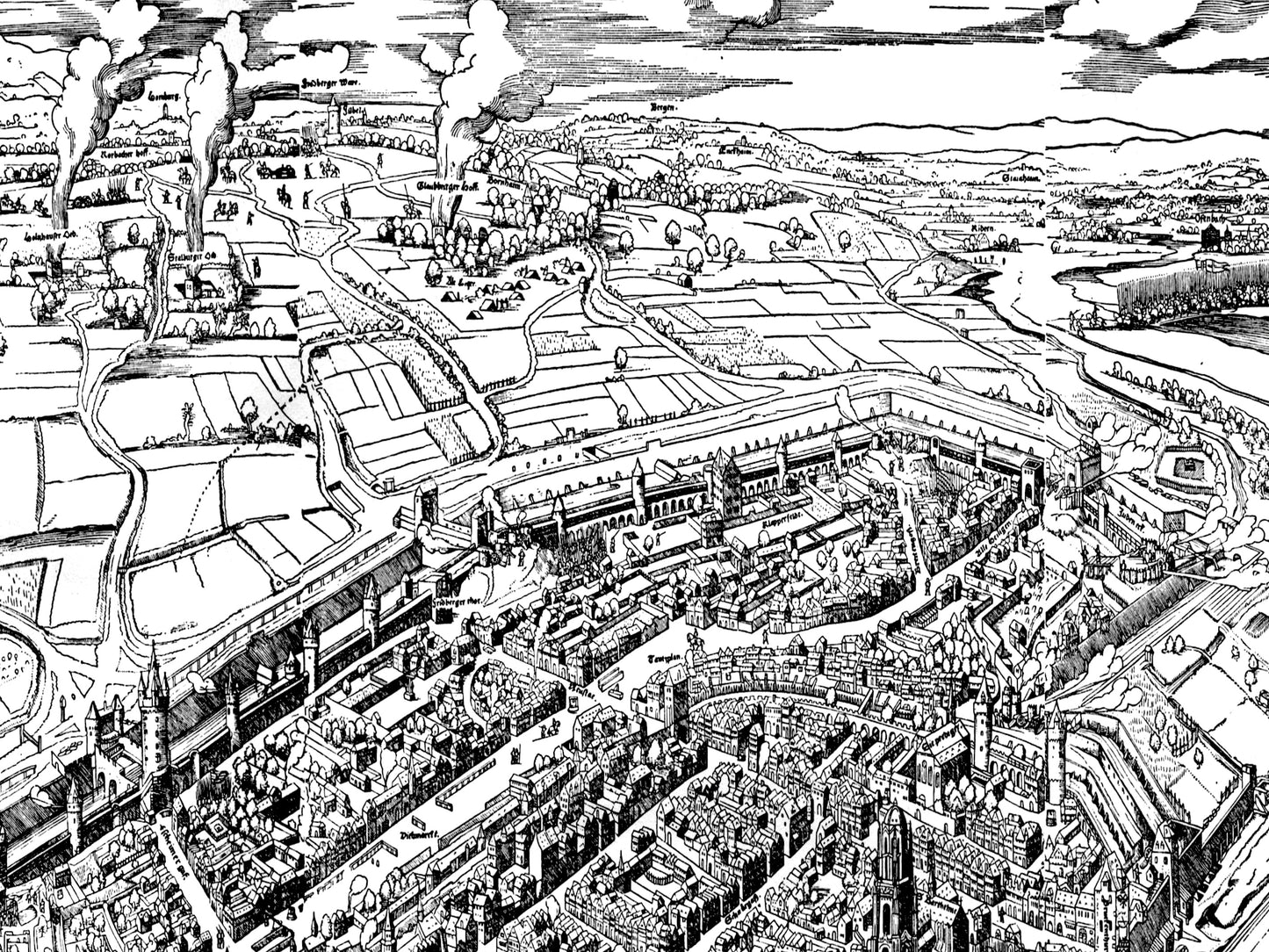 Frankfurt Belagerung um 1552