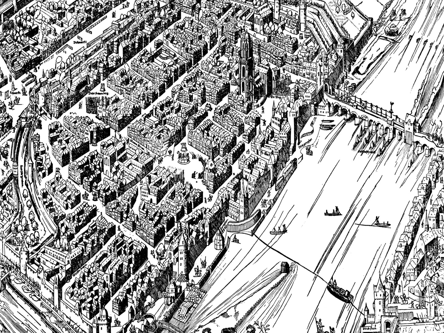 Frankfurt Belagerung um 1552