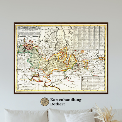 Ämter Radeberg & Stolpen um 1754