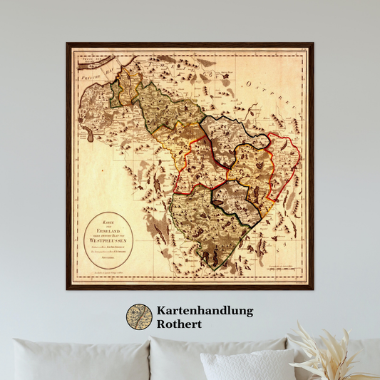 Region Ermland um 1789