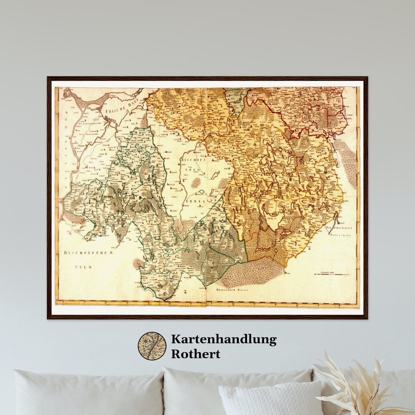 Region Masuren um 1750