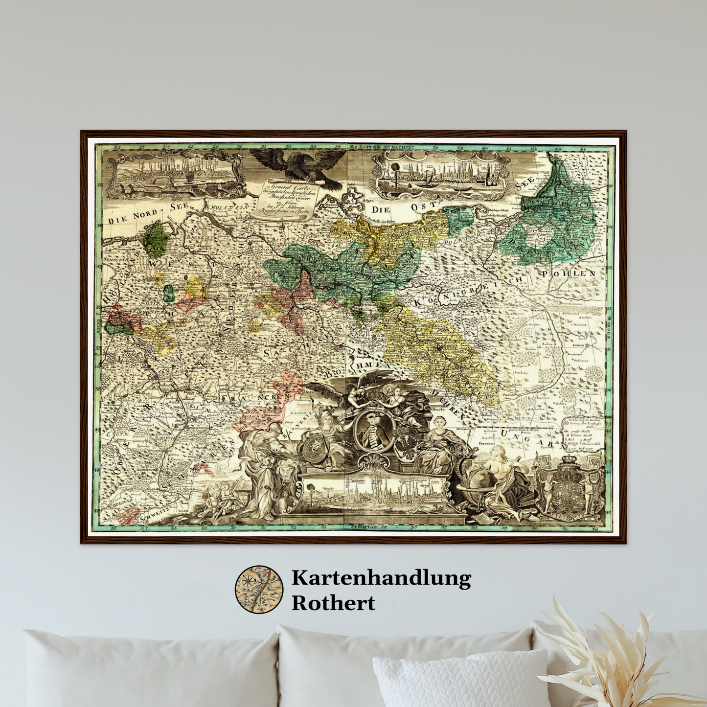 Preußische Besitzungen um 1750