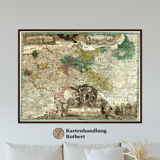 Preußische Besitzungen um 1750